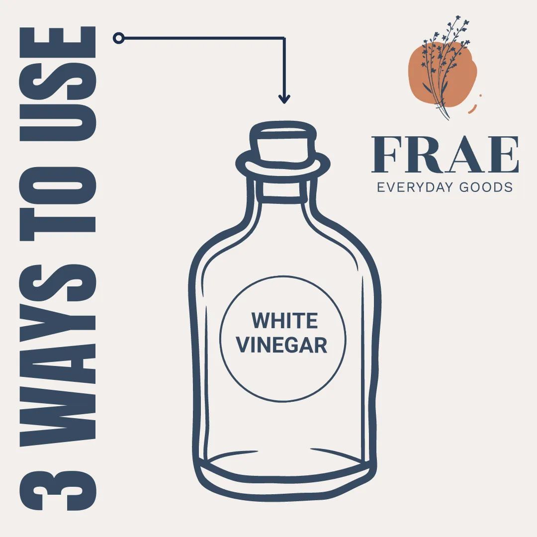 Unique ways to use White Vinegar!