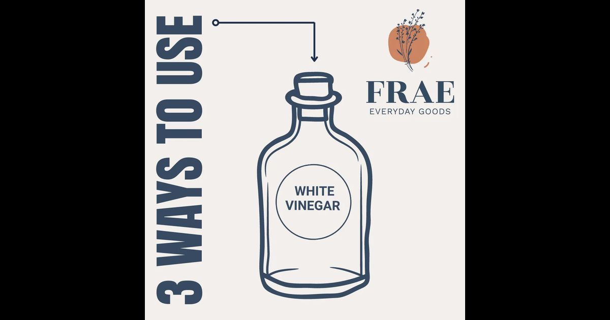 Unique ways to use White Vinegar!
